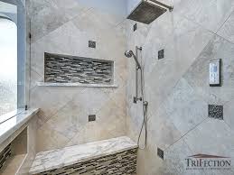 Calacatta oro marble is defined by it's thin gold and gray veining that provides endless design possibilities, from contemporary to classic, and is suitable for use within all wall or flooring installations. Bathroom Calacatta Marble Countertops After Trifection Remodeling Construction