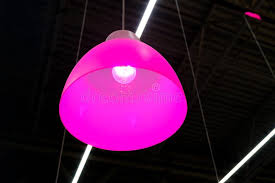 I installed a new light fixture in my kitchen and the pink ceiling paint helps you determine where you added paint and where you haven't (unless you're. Pink Ceiling Lamp Stock Photo Image Of Bulb Bright 135301382