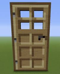 Ender pearl is a common item obtained by killing enderman. Wooden Door Blueprints For Minecraft Houses Castles Towers And More Grabcraft
