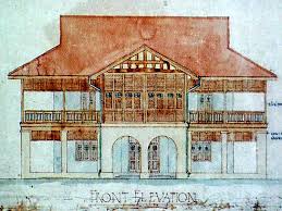 Black And White Architecture Singapore 1921 Singapore Black And White House Black And White Singapore Architecture Colonial House