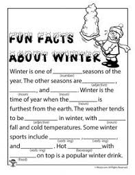 Mad libs provide an entertaining and engaging way to teach kids about nouns, verbs, adjectives, and adverbs, and they can be used to reinforce essential grammar, reading comprehension, and vocabulary skills. Winter Mad Libs Woo Jr Kids Activities