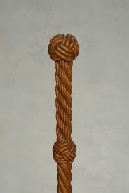 Carved Wood Cane In Nautical Motif Hand Carved Walking Sticks Wooden Walking Sticks Handmade Walking Sticks