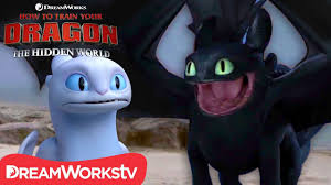 With jay baruchel, america ferrera, f. How To Train Your Dragon The Hidden World Toothless Falls In Love Youtube