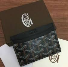 General use from holding my cards. Goyard Saint Sulpice Card Holder Wallet Ebay