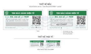 Tem bảo hành điện tử, Bảo hành + Xác thực từ 350đ