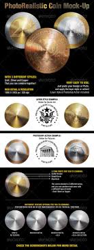 Photorealistic Coin Mock Up Mockup Mockup Design Coin Design