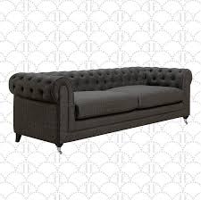 Hillsdale furniture jamie tufted upholstered daybed. Amazon Com Elle Decor Amery Chesterfield Tufted Sofa Mid Century Modern Upholstered Couch With Rolled Arms Plush Cushions Dark Gray 91 Tufted Sofa Everything Else