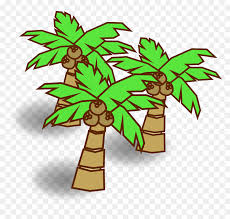 Free for commercial use high quality images Plant Flower Leaf Coconut Tree Cartoon Hd Png Download Vhv