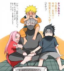 The Night Kakashi Showed Them The Make Out Paradise Movie Naruto Shippuden Anime Kakashi Naruto Sasuke Sakura