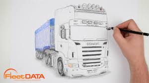 Scania R580 Timelapse Drawing In Colour Pencil Youtube Next, detail the cab and outline the front end of the truck.