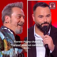 Suis-Nous - The Voice : Florent Pagny qui chante “Caruso” avec un candidat.  L'un des moments forts des auditions à l'aveugle de ce samedi... # florentpagny #thevoice #SuisNous | Facebook