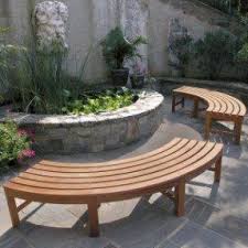 More details handcrafted dining table features a cast resin log base with a roman stone finish. Curved Benches Outdoor Ideas On Foter In 2021 Garden Bench Seating Landscaping Around House Wooden Garden Benches