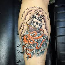 best kraken tattoo meaning and designs