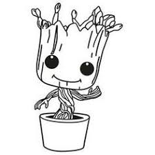 How to draw groot guardians of the galaxy step by step. Coloring Page For Kids Baby Groot Http Letsdrawkids Superhero Coloring Baby Groot Resep Kuini