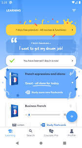 Interactive exercises provide instant feedback to help you improve your french skills on the spot. Learn French Vocabulary Voc App French Flashcards For Android Apk Download
