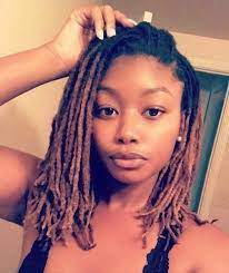 40 Gorgeous Shoulder Length Dreads You Must See New Natural Hairstyles Locs Hairstyles Hair Styles Natural Hair Styles