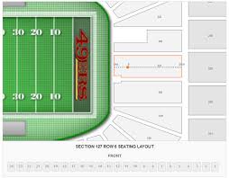 San Francisco 49ers Levis Stadium Seating Chart