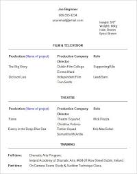 Maybe you would like to learn more about one of these? 12 Acting Resume Templates Free Samples Examples Formats Download Free Premium Templates
