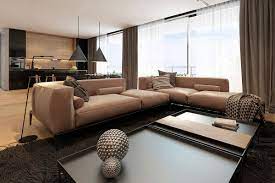 Two Apartments With Texture One Soft One Sleek Apartment Interior Modern Apartment Modern Apartment Design