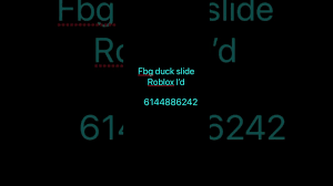 On our site there are a total of 16 music codes from the artist fbg duck. Fbg Duck Slide Roblox Id Youtube