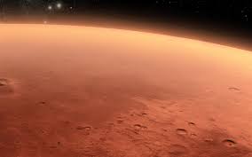 Download Wallpapers Mars Surface Of Planet Open Space Solar System Red Planet Besthqwallpapers Com Sistema Solar Planeta Cosmos