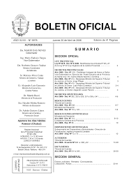 BOLETIN OFICIAL