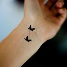 Birds In Flight Tattoo Meaning Bird Tattoo Small Tattoos Bird Silhouette Tattoos Bird Tattoo Wrist