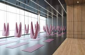 Damskiy Fitnes Tsentr Dizayna Interera - Er-riyad Saudovskaya Araviya - Cas Fitness Center Design Gym Design Interior Yoga Studio Interior
