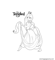 princess rapunzel printable coloring pages princess coloring pages coloring pages for kids and adults