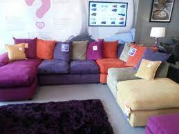 Multi Coloured Corner Sofa Living Room Sofa Cool Furniture Home Decor