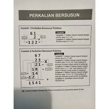 Maybe you would like to learn more about one of these? Buku Perkalian Pembagian Bersusun Jago Matematika Shopee Indonesia