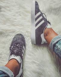 Black And Grey Adidas Shoes Womens Adidas Gazelle Grey Adidas Gazelle Clothing Shoes Jewelry Women Adidas Shoes Http Amzn To 2j Adidas Shoes Women Grey Shoes Sneakers Sneakers Fashion
