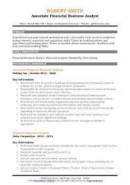 Points to keep in mind while writing a business analyst resume. Financial Business Analyst Resume Samples Qwikresume