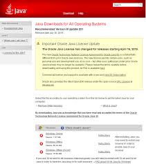 Java runtime environment (32bit) free offline installer download, it is formally declared to be used in over a billion gadgets globally till day and also is java runtime environment 8 (jre 8) download for windows 32 bit full offline setup size: Java Download And Installation Instructions