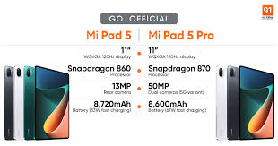 Tablets tablets brands xiaomi xiaomi mi pad 5 pro description. Mi Pad 5 Mi Pad 5 Pro Tablets Launched Price Specifications 91mobiles Com News Update