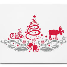 Es ist weihnachtszeit und wir haben für euch die besten weihnachtsgeschenke gesammelt! Weihnachten Weihnachtsbaum Dekoration Mit Elch Mousepad Querformat Merch And Beauties