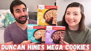 Duncan hines moist deluxe chocolate cake mix. Duncan Hines Mega Cookies Review Taste Test Youtube