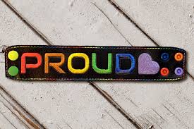 Download Proud Lgbtqia Embroidery Creative Fabrica In 2020 Embroidery Designs Machine Embroidery Designs Embroidery Alphabet SVG Cut Files