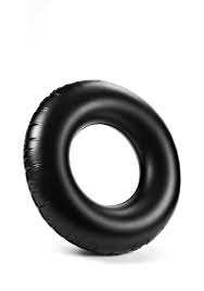 Black Inflatable Pool Ring Alexander Wang