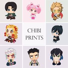 Chibi Prints - Etsy