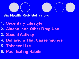 Since paes affecting the atmosphere are mainly intaken by … What Are Six Health Risk Behaviors