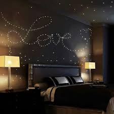 Sticker Souligne Etoiles 210 Pieces Lueur Fluorescente Phosphorescente Amour Romantic Bedroom Lighting Bedroom Designs For Couples Couple Room
