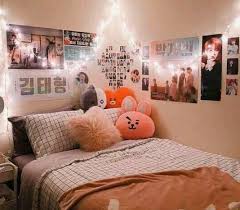 32 Desain Gambar Dekorasi Kamar Kpop Bts Simple