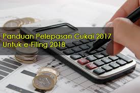 Boleh kurangkan jumlah cukai yang perlu dibayar nanti. Panduan Pelepasan Cukai 2017 Untuk E Filing 2018