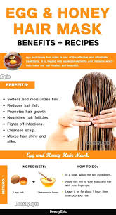 Banana hair mask bananas are rich in potassium, antioxidants, natural oils, and vitamins, which make them an ideal treatment for hair loss (3). Egg And Honey Hair Mask Benefits Top 9 Hair Mask Recipes Honey Hair Mask Honey Hair Hair Growth Treatment