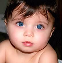 Black parents may very well have a black child with blue eyes depending on the genes. Dark Hair Blue Eyes Baby Girl Ovulation Signs