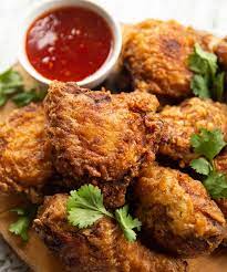 This Thai Fried Chicken Takes The Same Incredible Flavours And Texture Of Hat Yai Fried C Thai Fried Chicken Recipe Hearty Dinner Recipes Fried Chicken Recipes