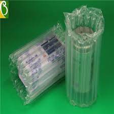 Protective Plastic Wrap Column Packing Roll For Tea Caddy Column Packaging Plastic Wrap
