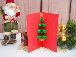 But above all we love christmas crafting, especially with young kids as this is one of the best ways to make holiday memories. Festive 3d Christmas Tree Cards Video For Sending Holiday Greetings