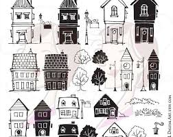Black And White House Clipart Png Doodle House Clipart House Vector Art Home House City Town House Png Home Vector Download House Illustrations 101 House Silhouette Clip Art How To Draw Hands